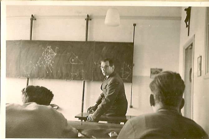 Wiskunde leraar Claassen 1956